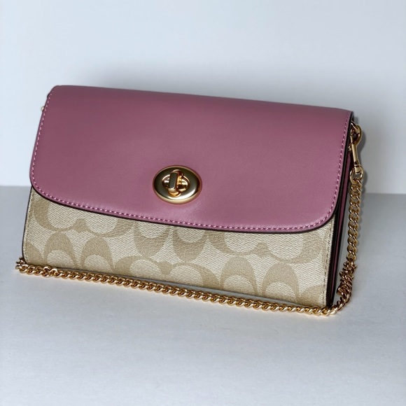 Coach Bags Coach Chain Crossbody Bag In Signature Canvas Poshmark